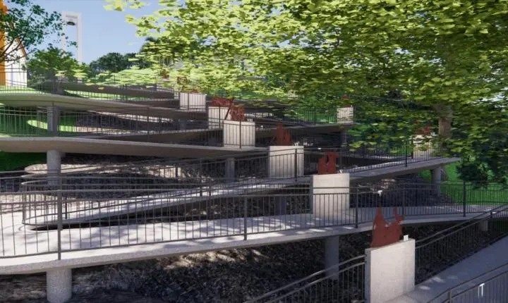 Projeto final da rampa de acessibilidade da Capela Santo Amaro é apresentado