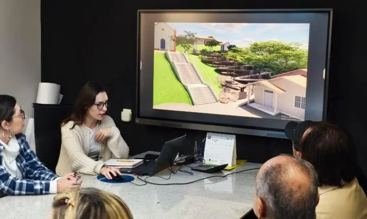 Projeto final da rampa de acessibilidade da Capela Santo Amaro é apresentado