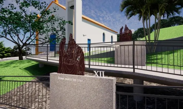 Projeto final da rampa de acessibilidade da Capela Santo Amaro é apresentado