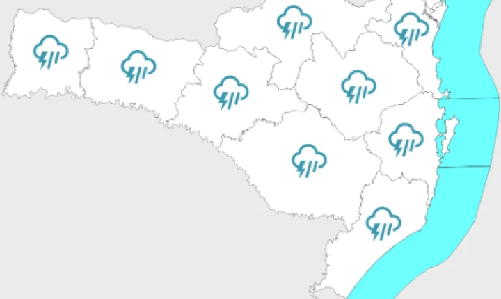 Quinta e sexta-feira com instabilidade e chuva