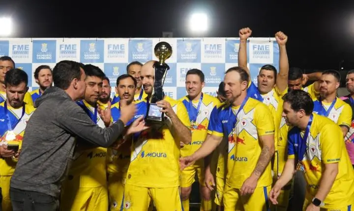 Redbull BC se consagra campeão do Campeonato de Futebol Veterano Série B