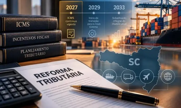 Reforma Tributária: incentivos fiscais de ICMS continuam em 2027 e exigem planejamento das empresas catarinenses