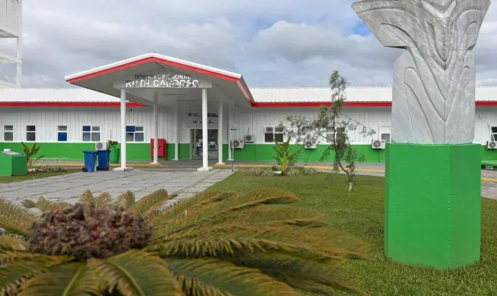 Reformas avançam e transformam espaços do Hospital Regional Ruth Cardoso em Balneário Camboriú