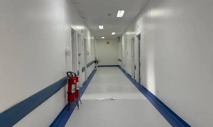 Reformas avançam e transformam espaços do Hospital Regional Ruth Cardoso em Balneário Camboriú