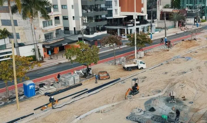Reurbanização: novas intervenções de infraestrutura na Avenida Atlântica começam na segunda-feira