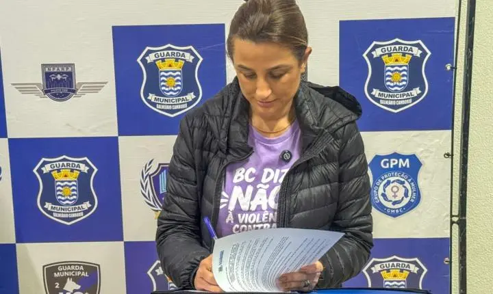 Sala Lilás é inaugurada em Balneário Camboriú e integra ações do Grupo de Proteção à Mulher