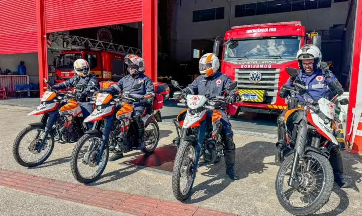 SAMU de Balneário Camboriú registra 18 atendimentos com novo modelo de atuação das motolâncias no fim de semana