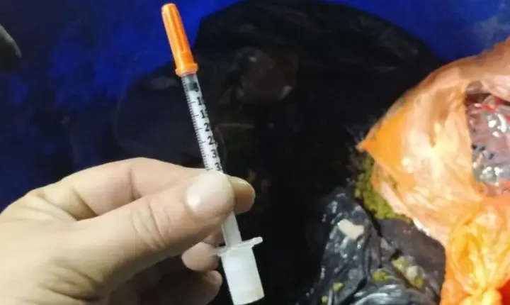 Seringas descartadas de forma irregular acendem alerta