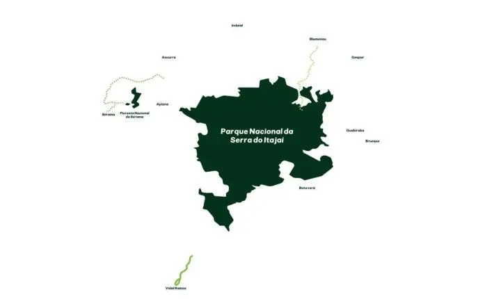 Serra do Itajaí ganha novo circuito de cicloturismo que conecta 10 municípios catarinenses