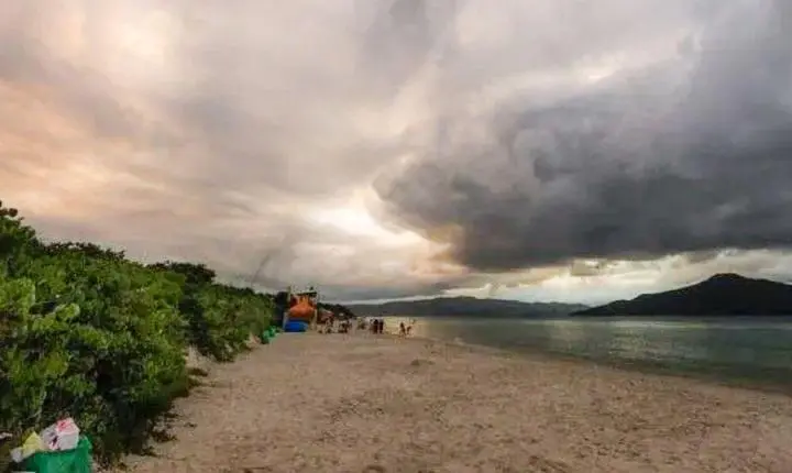 Sul do país tem alerta de perigo para chuva e ventos intensos