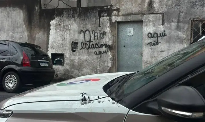 Suspeito se entrega para a Polícia Militar depois de duas horas de negociação e disparos de arma de fogo