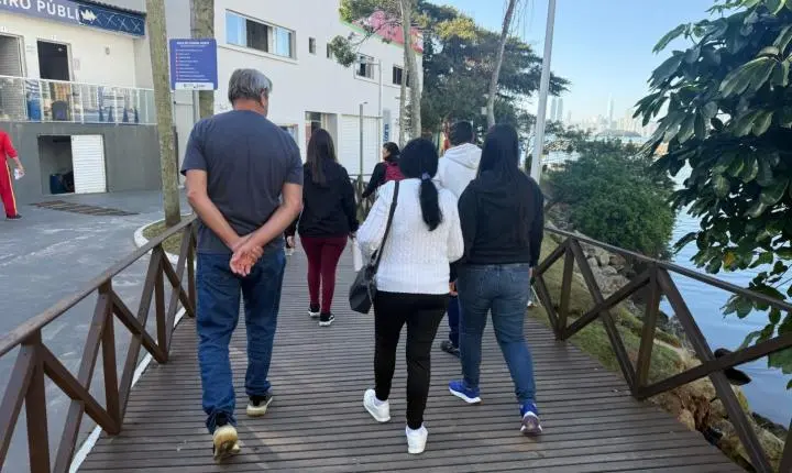 UBS Municípios promove caminhada com grupo de pacientes crônicos no Pontal Norte