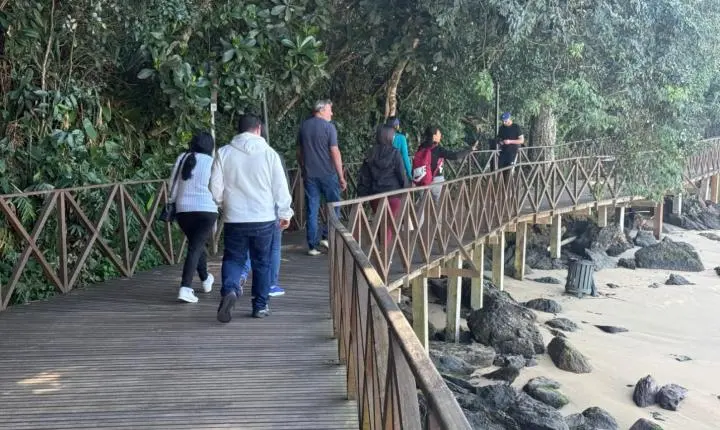 UBS Municípios promove caminhada com grupo de pacientes crônicos no Pontal Norte