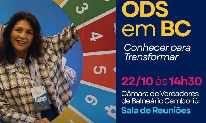 Vereadora Ciça Müller promove encontro sobre os Objetivos de Desenvolvimento Sustentável