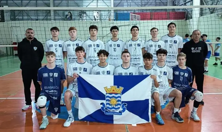 Voleibol de Balneário Camboriú mantém liderança ao vencer disputas da 3ª Etapa do Campeonato Estadual Sub-17